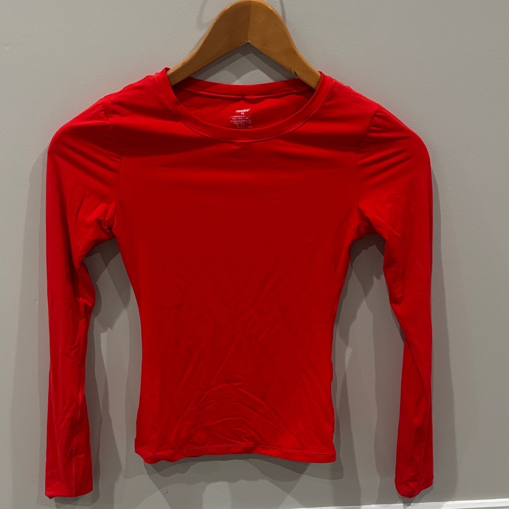 SUUKSESS Bright Red Long Sleeve Top